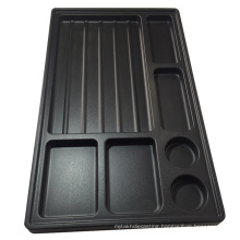 Customized ABS/PS plastic pencil tray vacuum thermoforming plastic tray